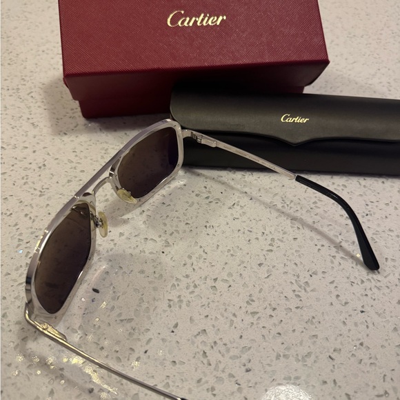 Cartier Black Sunglasses - Picture 3 of 4